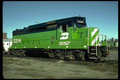 Die neue Lokomotive für die Beförderung von Personenzügen