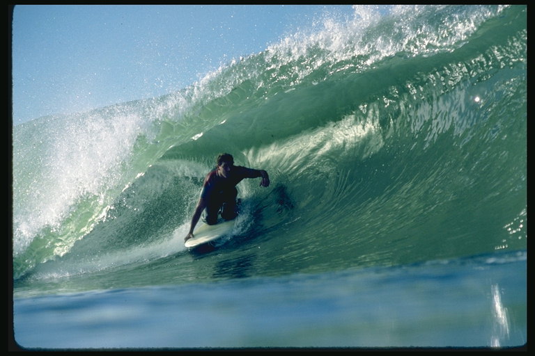 Cerfing zielona fala - realizacji marzeń o surfer