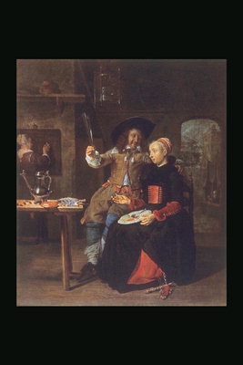 Дівчина і чоловік на уроці малювання