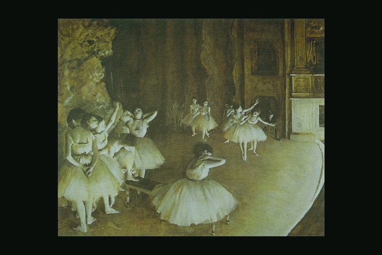 Балерини на сцені