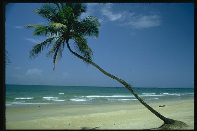 Beli pesek, Azuran plaži