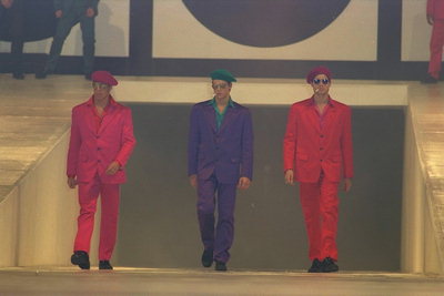 Multi-colorat barbati costume