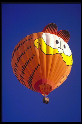 Balloon kujul kassile Garfield